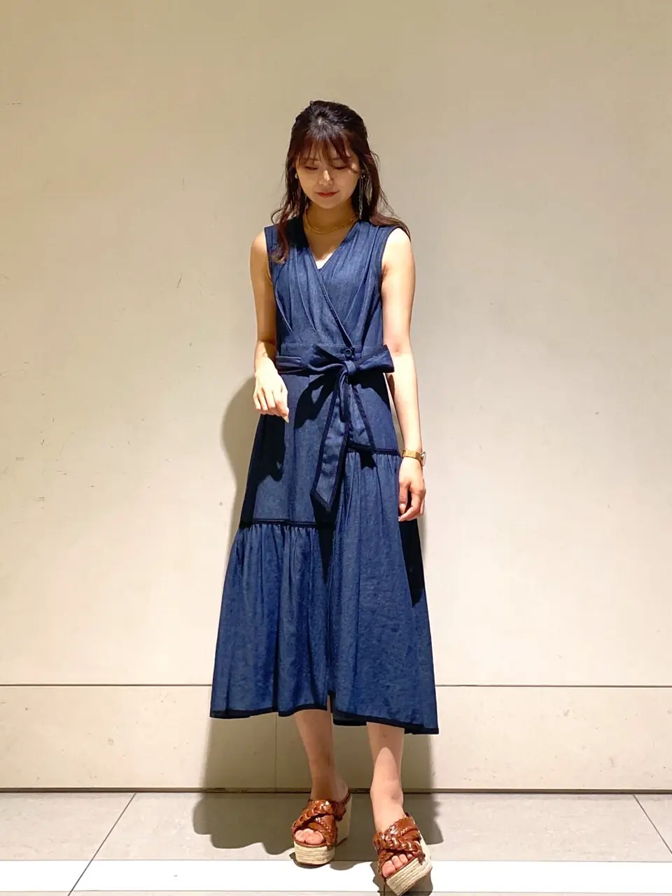 GRACE CONTINENTAL MORITA AI コーディネート画像