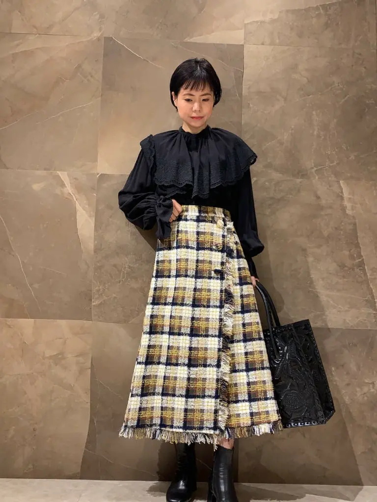 GRACE CONTINENTAL 穐山　香織 コーディネート画像