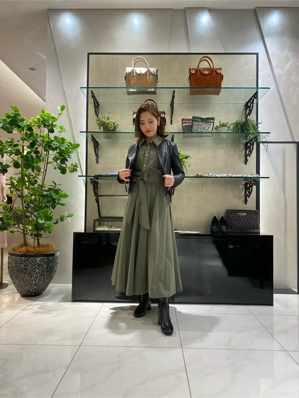 GRACE CONTINENTAL miyata コーディネート画像