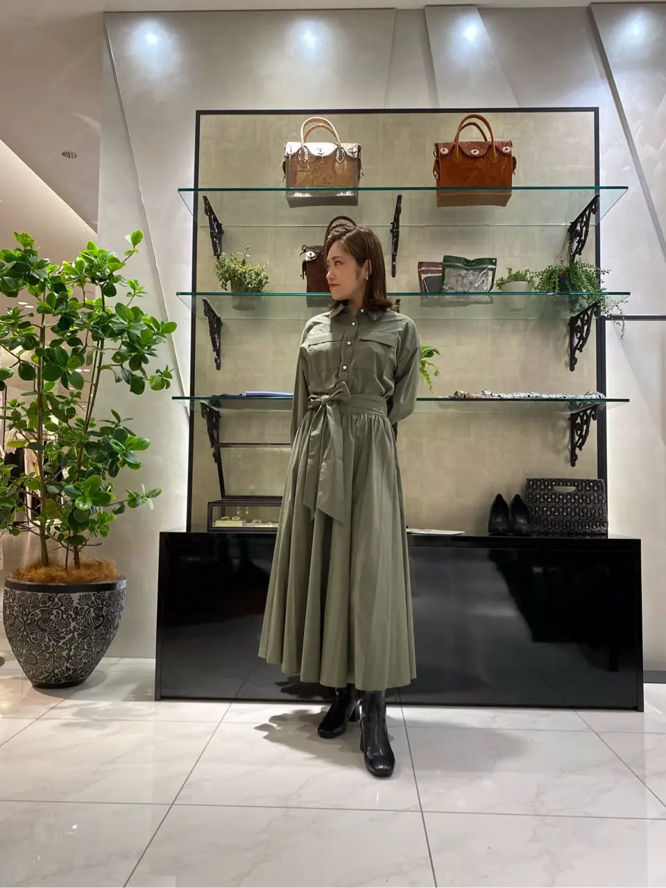 GRACE CONTINENTAL miyata コーディネート画像