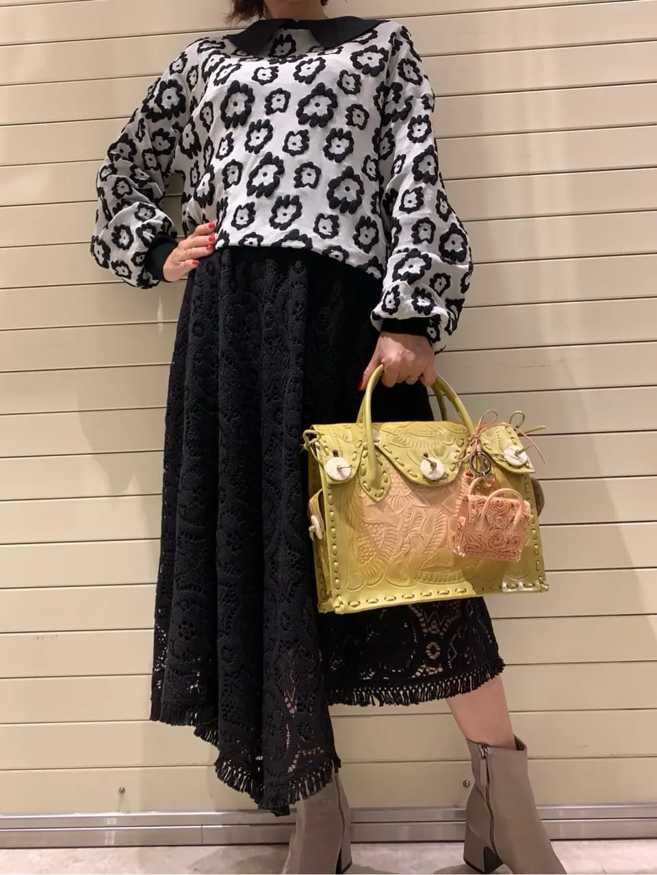 GRACE CONTINENTAL 穐山　香織 コーディネート画像