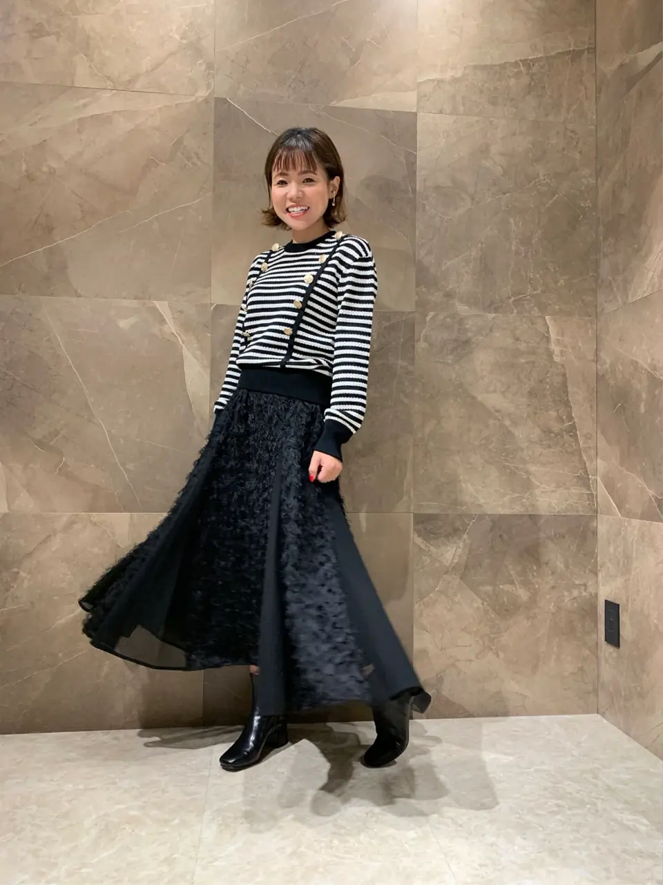 GRACE CONTINENTAL 穐山　香織 コーディネート画像