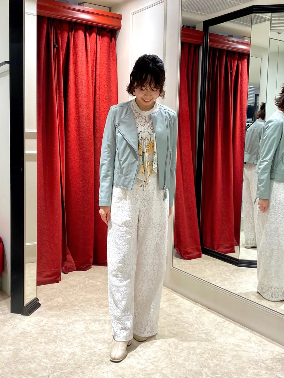 GRACE CONTINENTAL Abe コーディネート画像