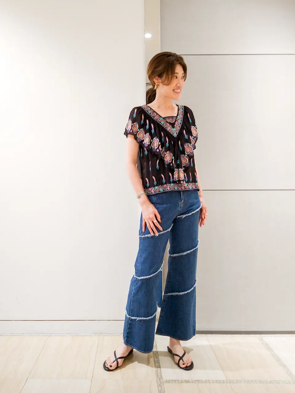 GRACE CONTINENTAL 今野　志保 コーディネート画像