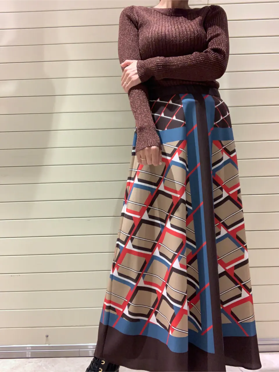 GRACE CONTINENTAL 穐山　香織 コーディネート画像