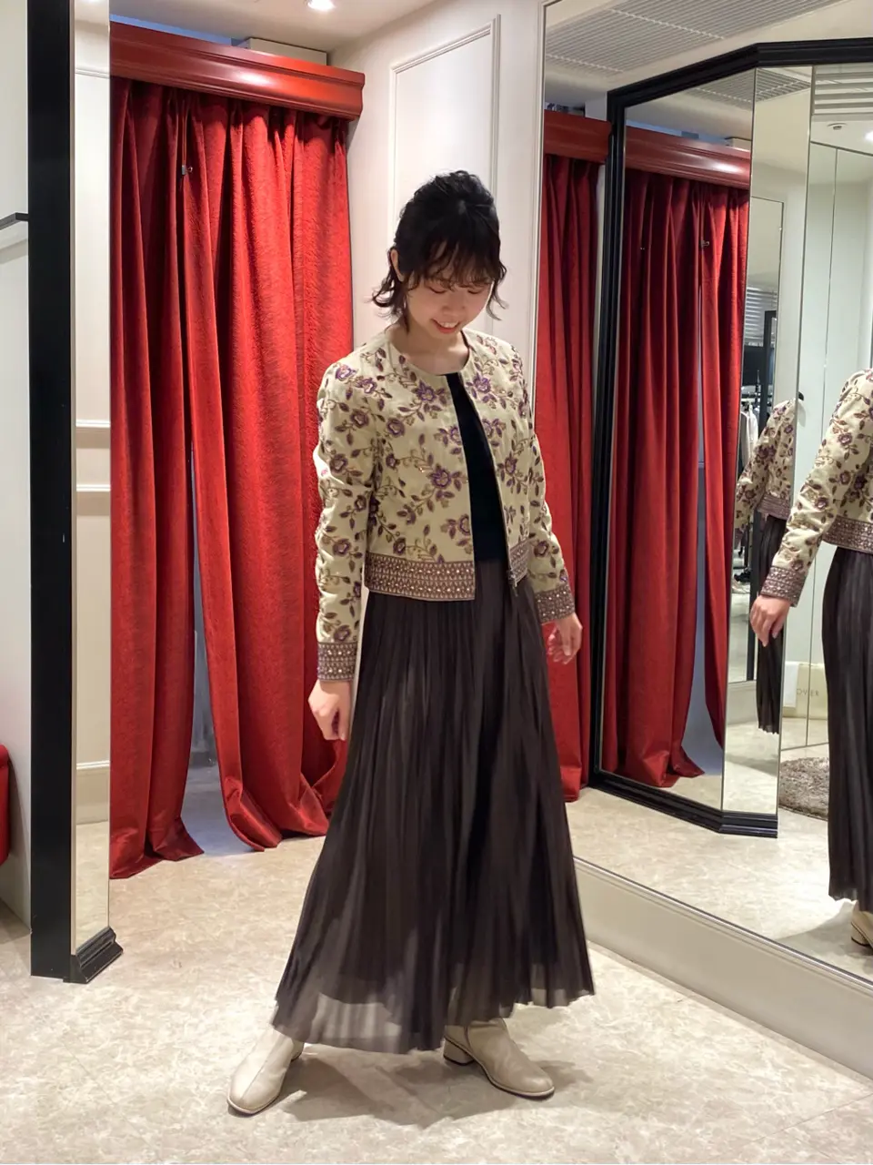 GRACE CONTINENTAL Abe コーディネート画像