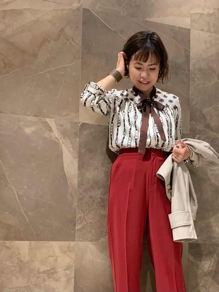 GRACE CONTINENTAL 穐山　香織 コーディネート画像