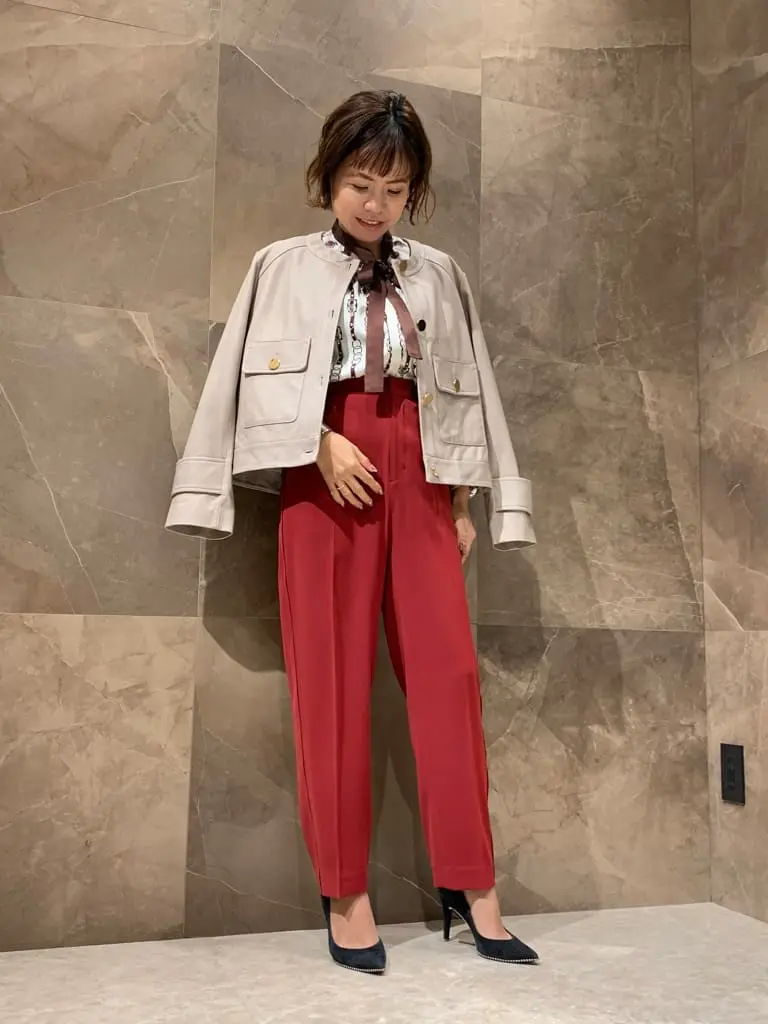 GRACE CONTINENTAL 穐山　香織 コーディネート画像