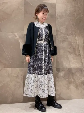 GRACE CONTINENTAL 穐山　香織 コーディネート画像