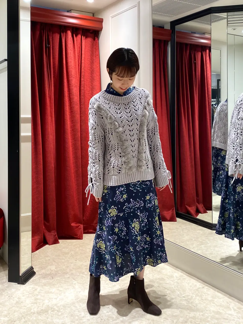 GRACE CONTINENTAL Abe コーディネート画像