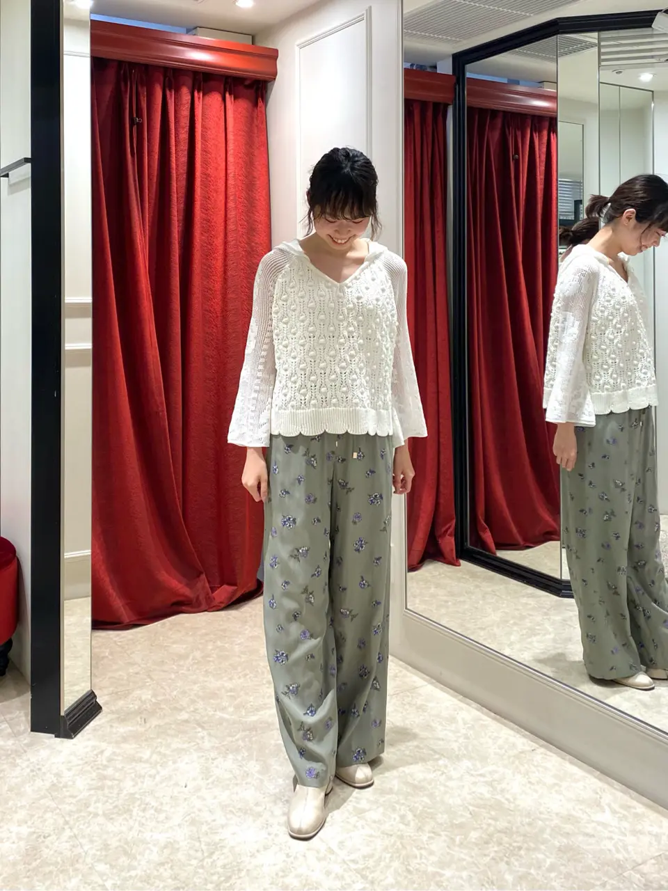 GRACE CONTINENTAL Abe コーディネート画像