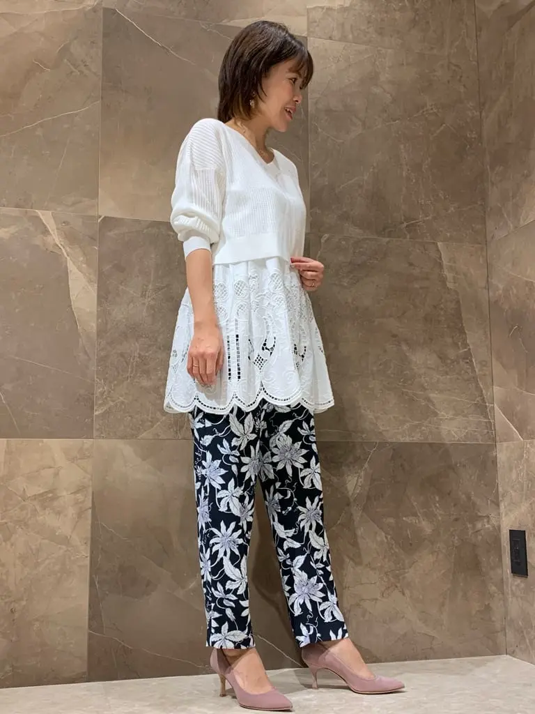 GRACE CONTINENTAL 穐山　香織 コーディネート画像