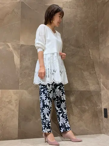 GRACE CONTINENTAL 穐山　香織 コーディネート画像