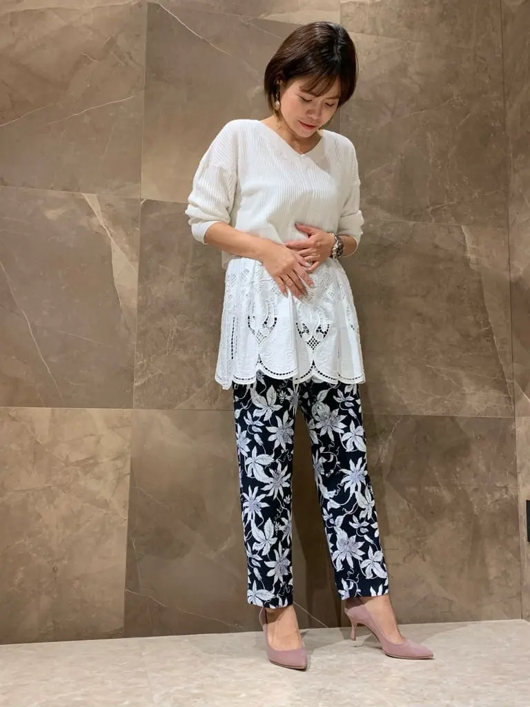 GRACE CONTINENTAL 穐山　香織 コーディネート画像