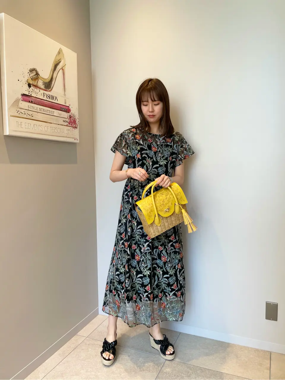 GRACE CONTINENTAL 伊藤　静華 コーディネート画像