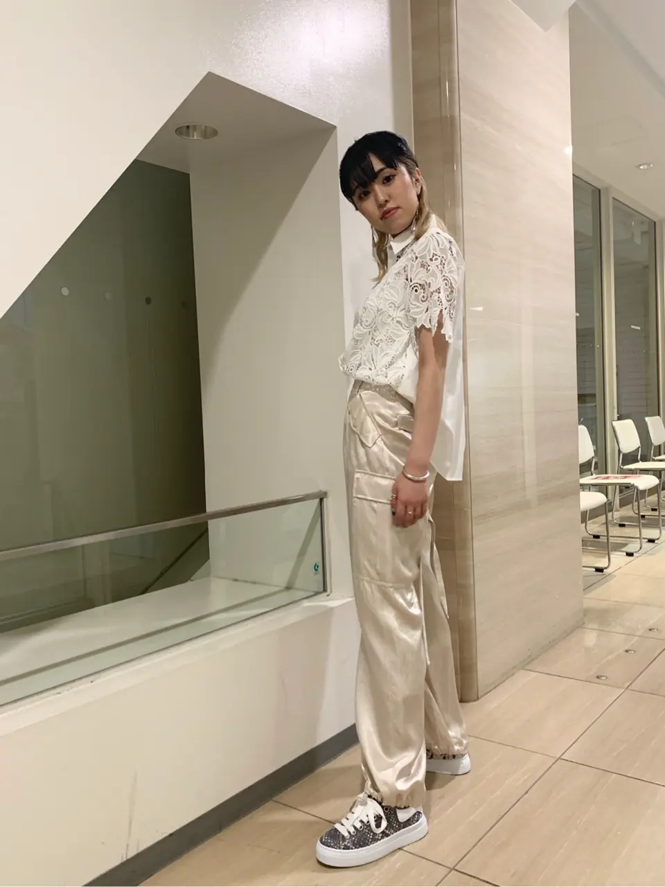 GRACE CONTINENTAL yoshi コーディネート画像