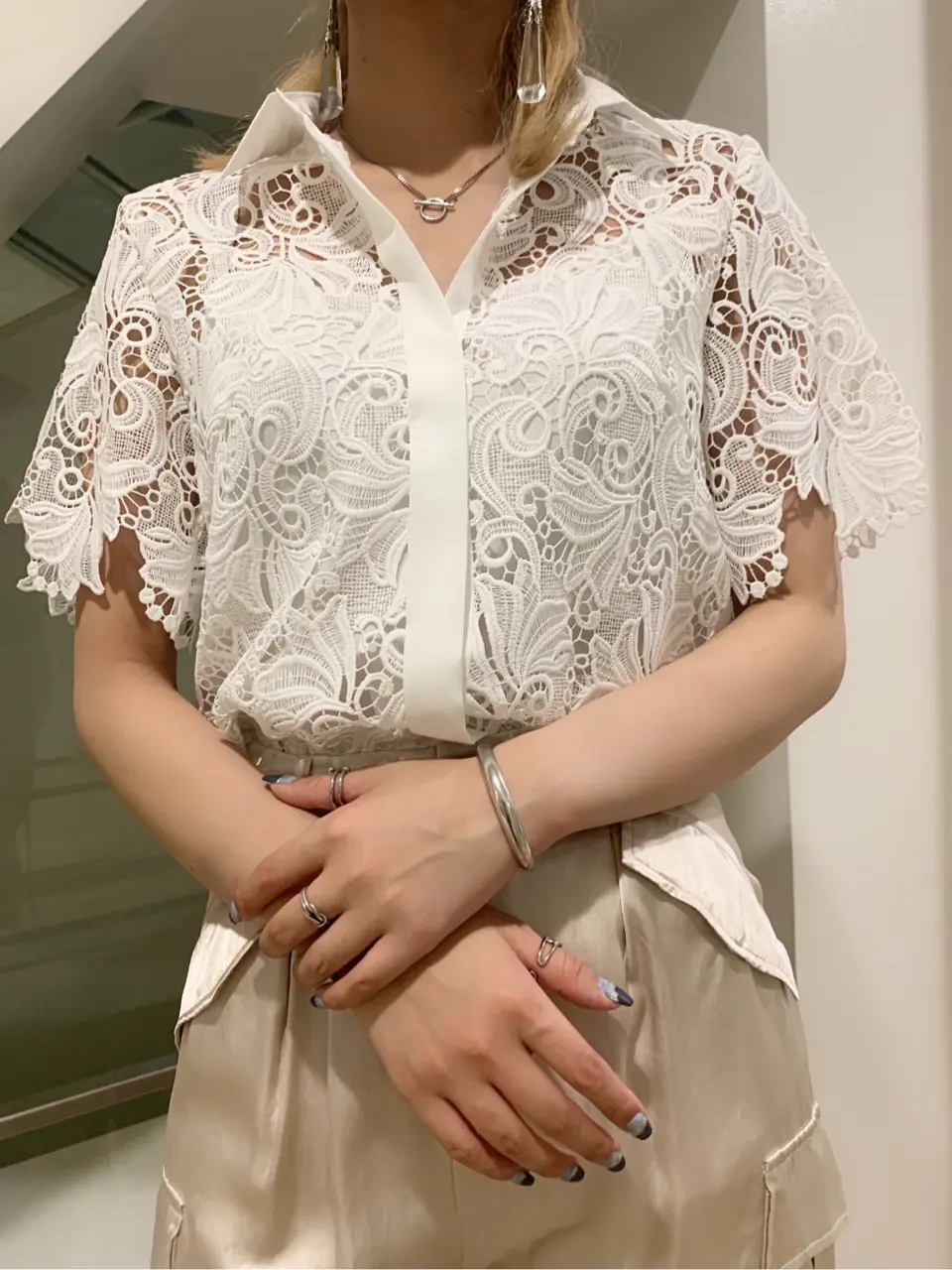 GRACE CONTINENTAL yoshi コーディネート画像