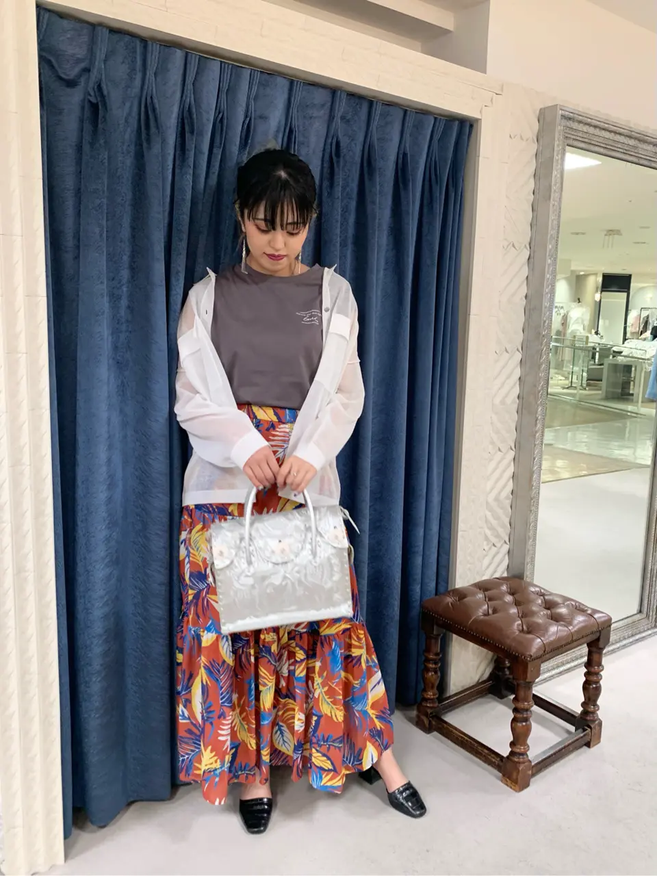 GRACE CONTINENTAL yoshi コーディネート画像