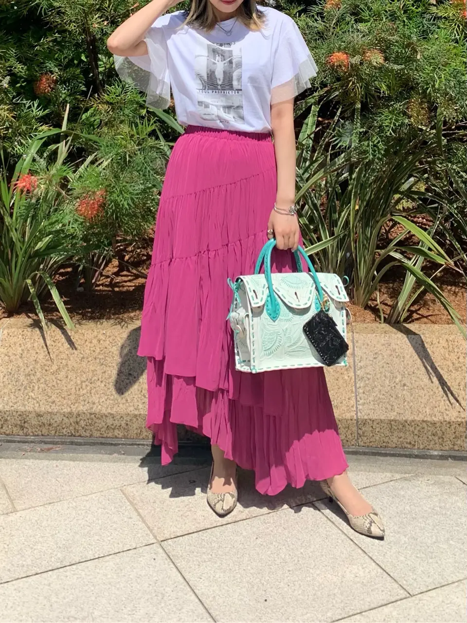 GRACE CONTINENTAL yoshi コーディネート画像