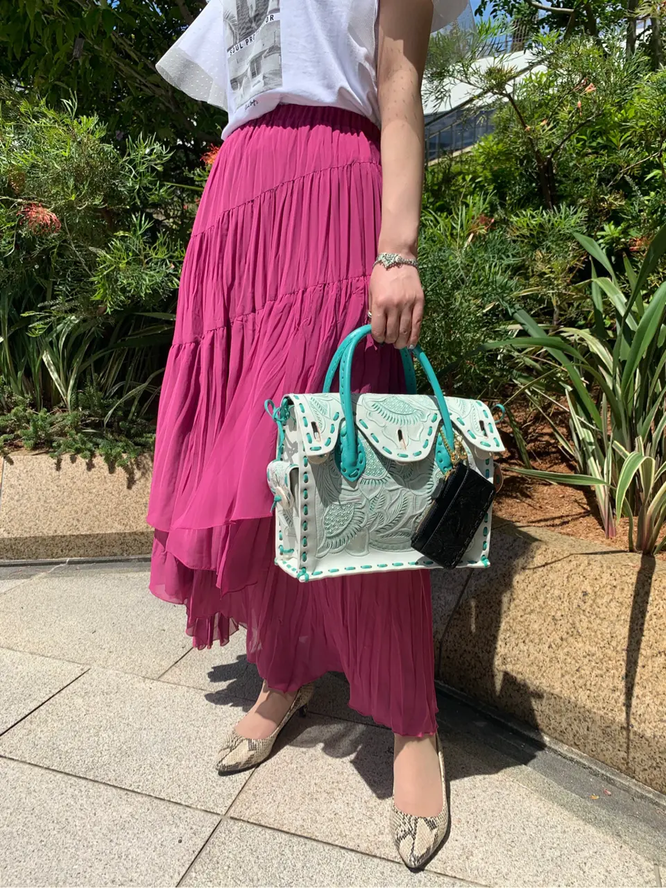 GRACE CONTINENTAL yoshi コーディネート画像