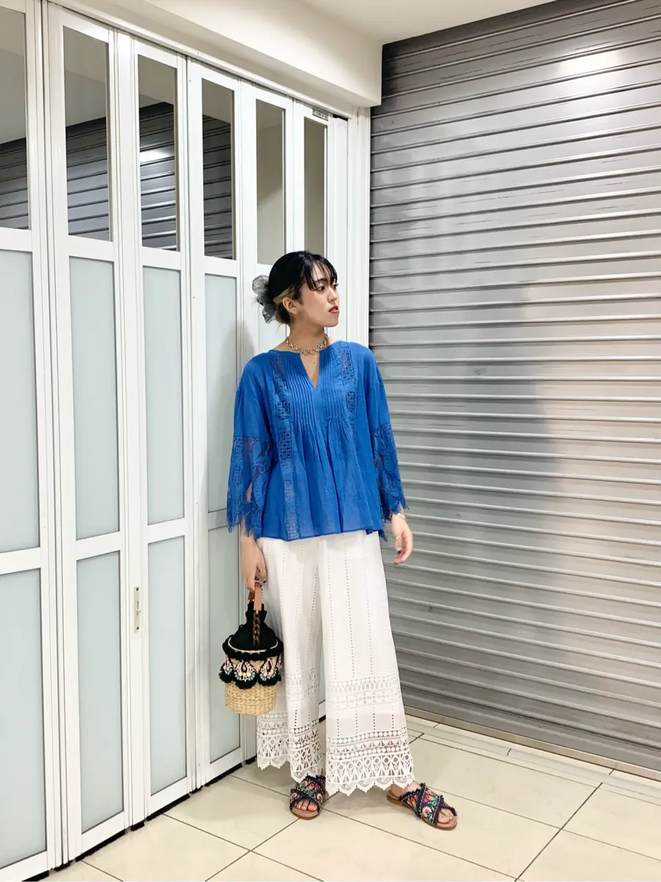 GRACE CONTINENTAL yoshi コーディネート画像