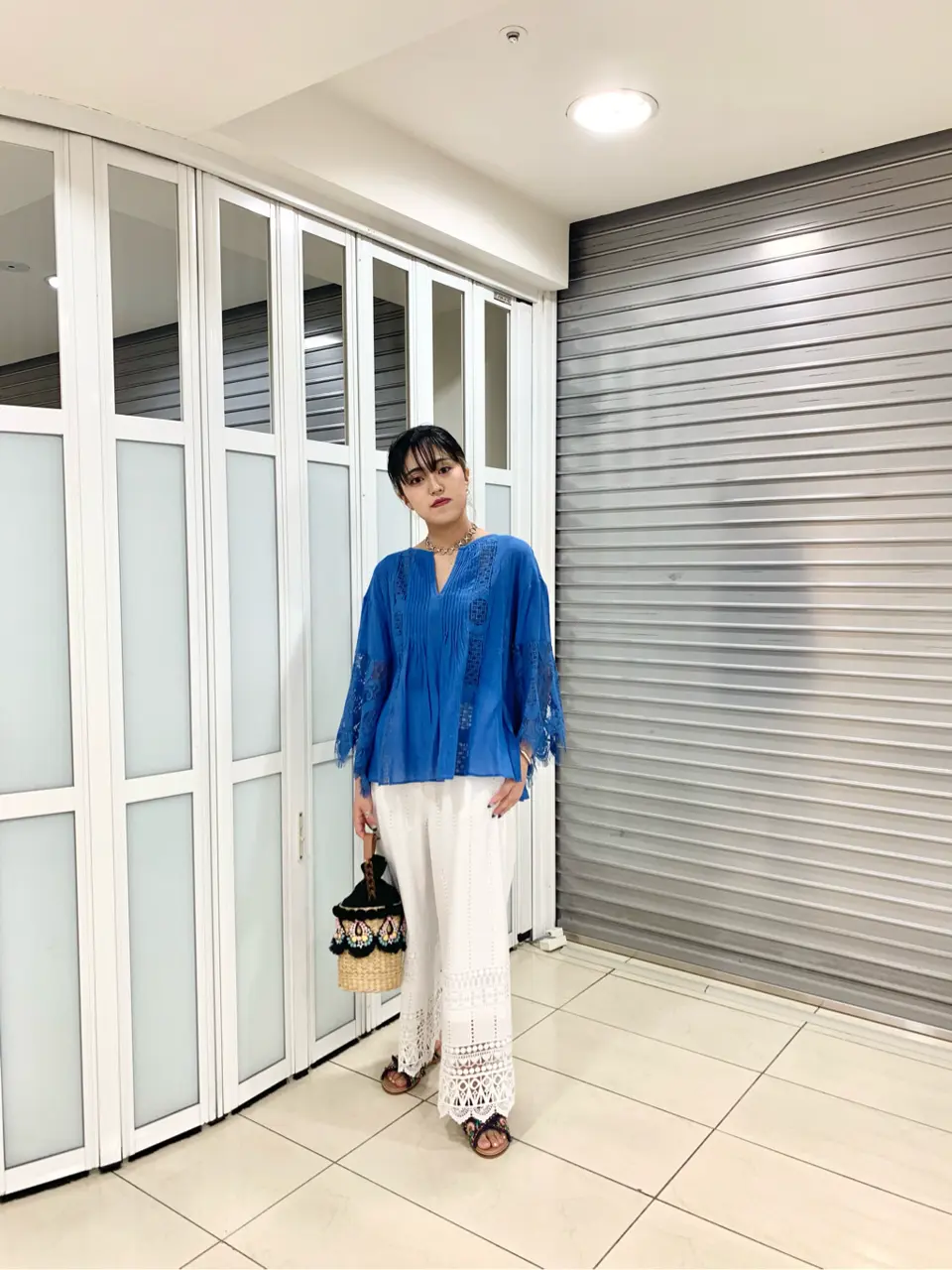 GRACE CONTINENTAL yoshi コーディネート画像