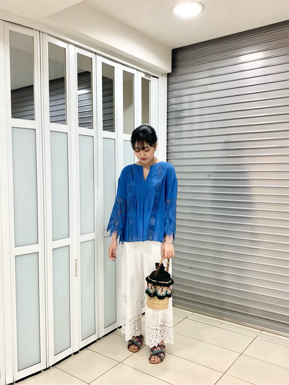 GRACE CONTINENTAL yoshi コーディネート画像