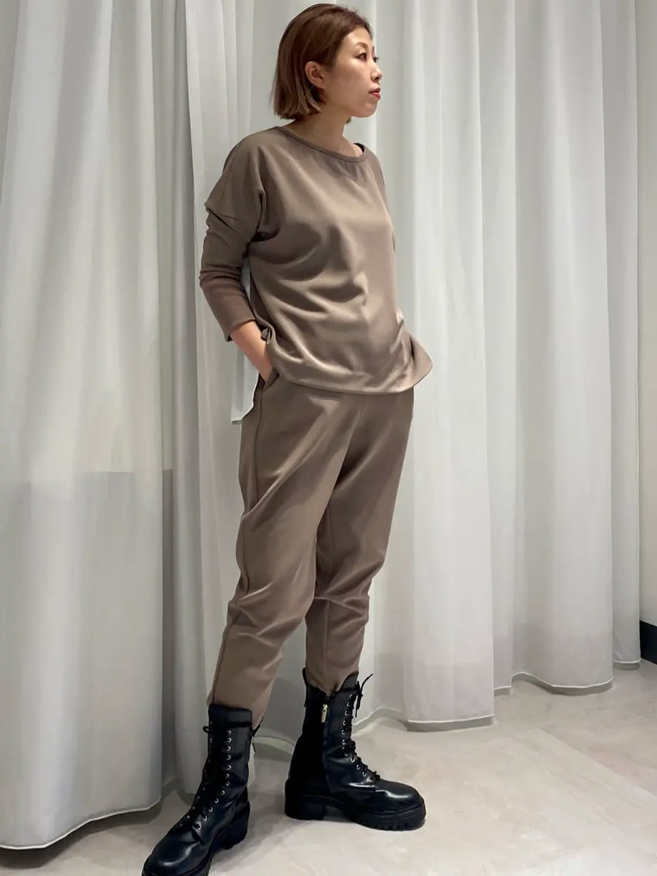 GRACE CONTINENTAL mai sakamoto コーディネート画像