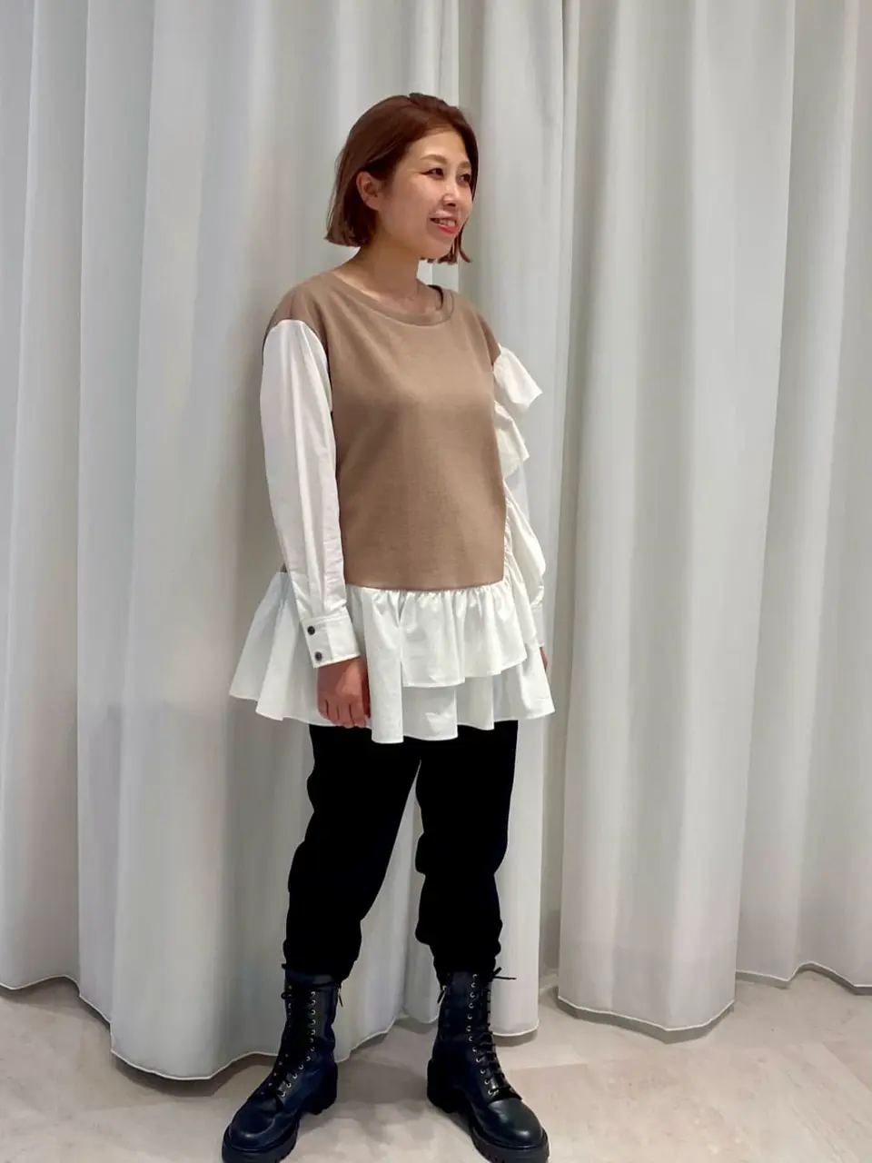 GRACE CONTINENTAL mai sakamoto コーディネート画像