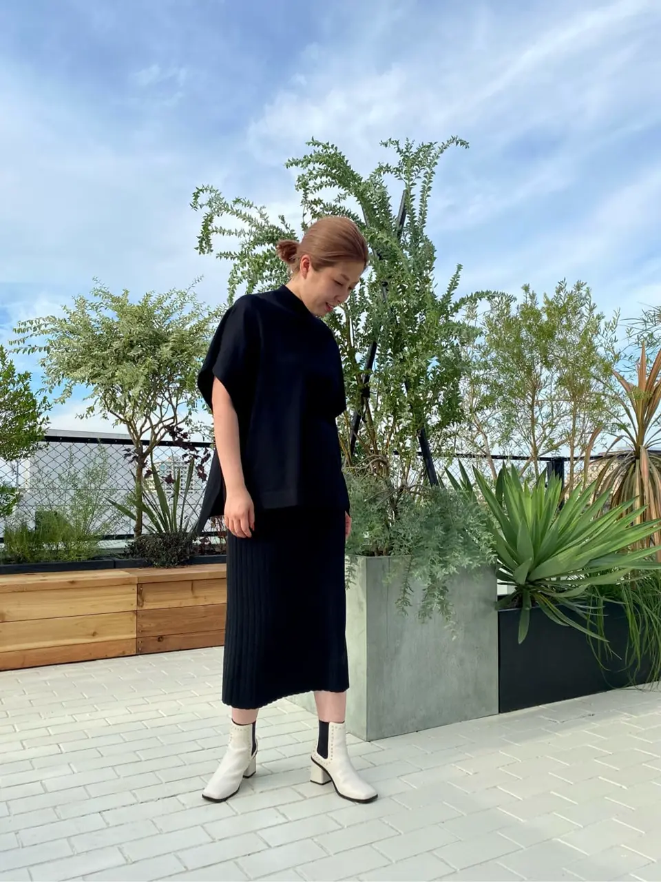 GRACE CONTINENTAL mai sakamoto コーディネート画像