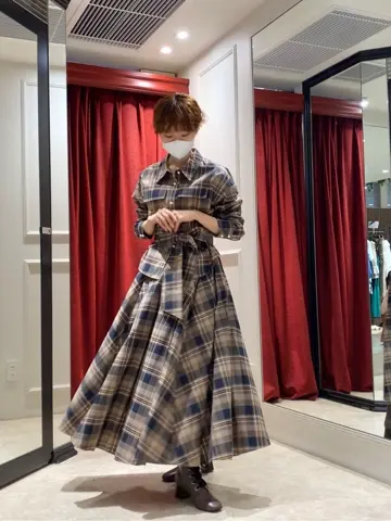 GRACE CONTINENTAL Abe コーディネート画像