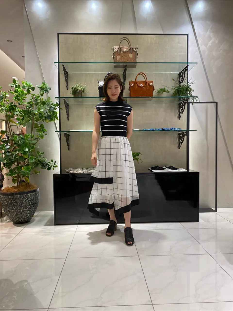 GRACE CONTINENTAL miyata コーディネート画像