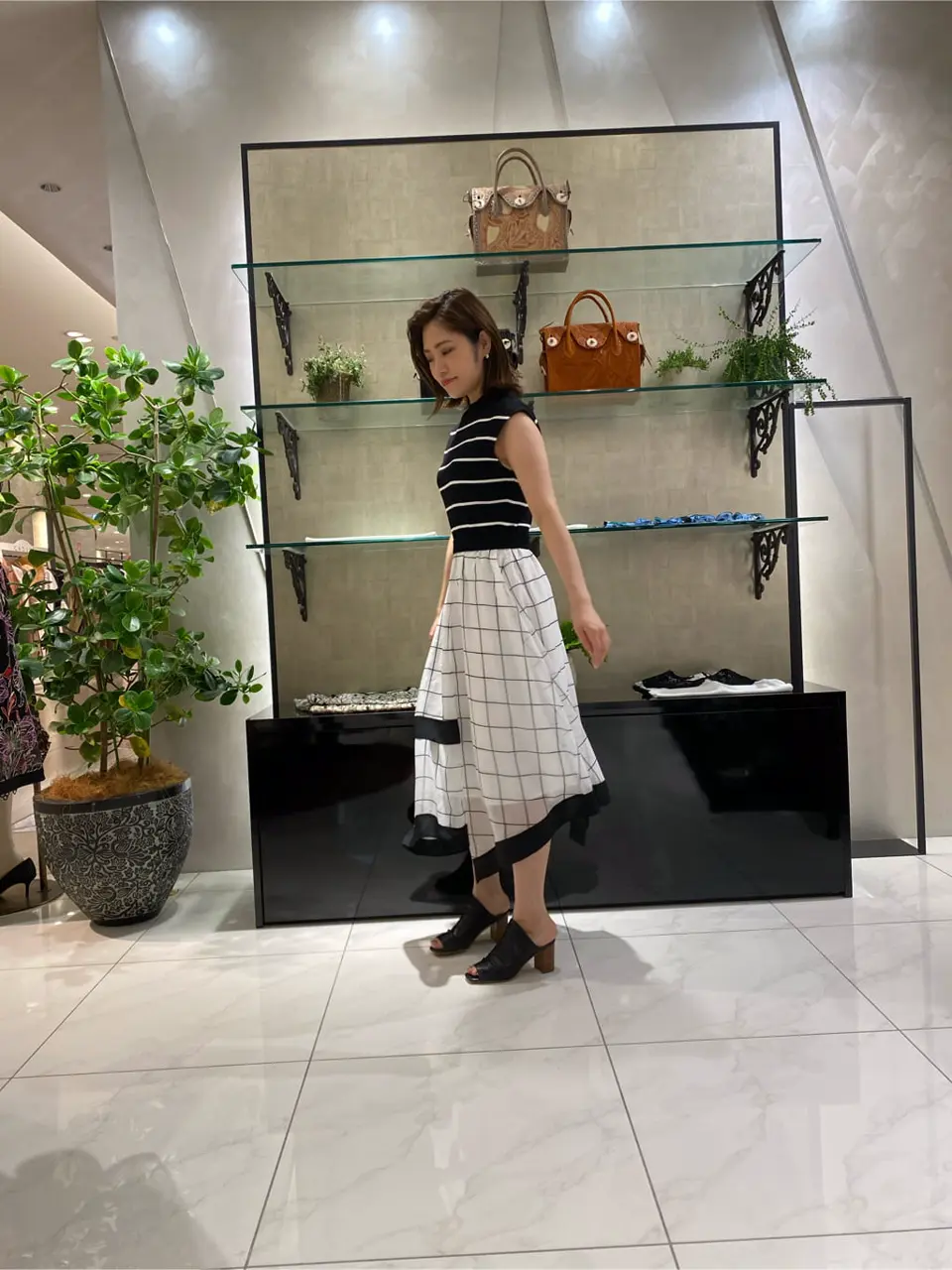 GRACE CONTINENTAL miyata コーディネート画像