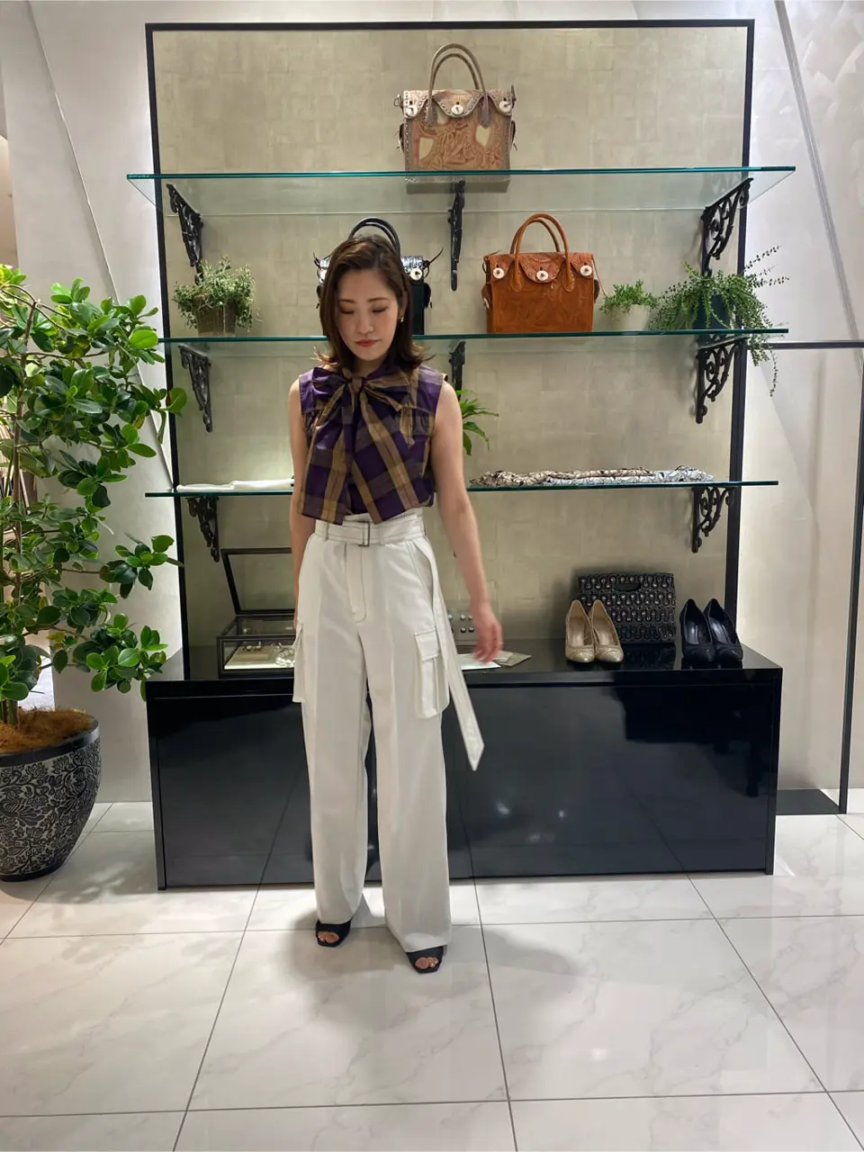 GRACE CONTINENTAL miyata コーディネート画像