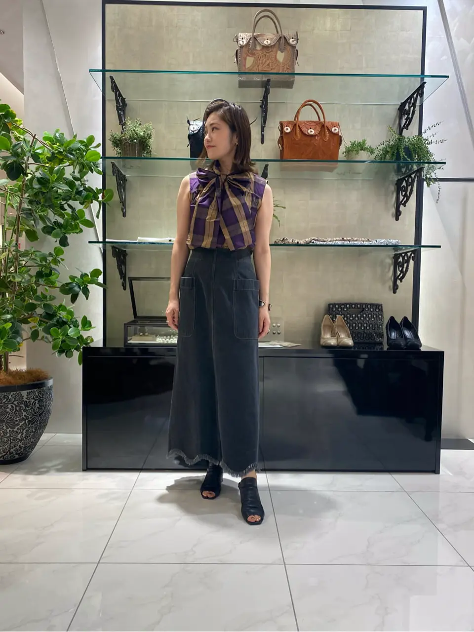 GRACE CONTINENTAL miyata コーディネート画像