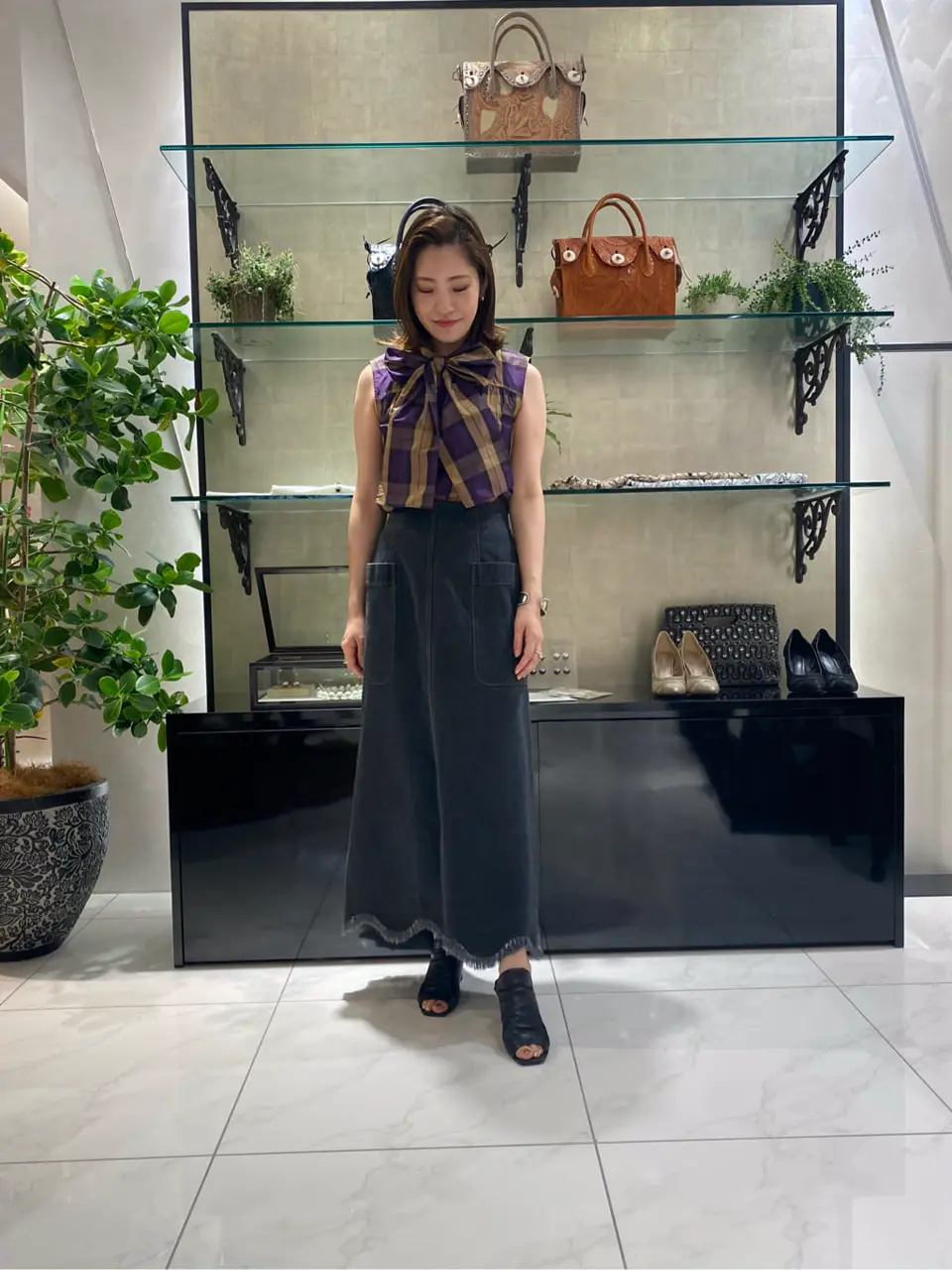 GRACE CONTINENTAL miyata コーディネート画像