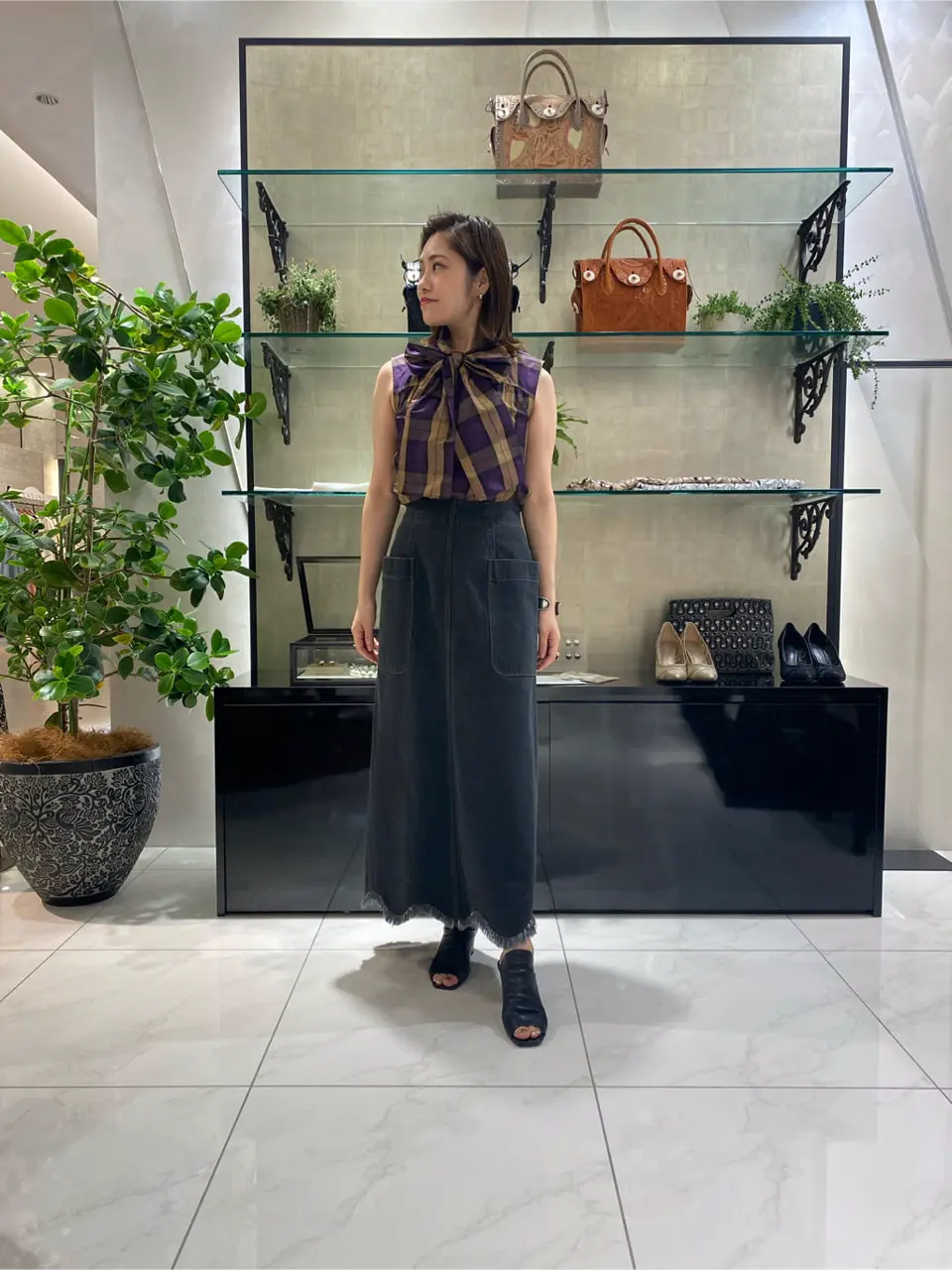 GRACE CONTINENTAL miyata コーディネート画像