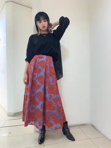 GRACE CONTINENTAL yoshi コーディネート画像