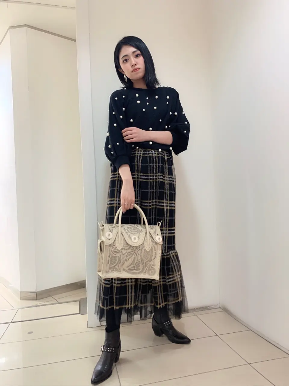 GRACE CONTINENTAL yoshi コーディネート画像