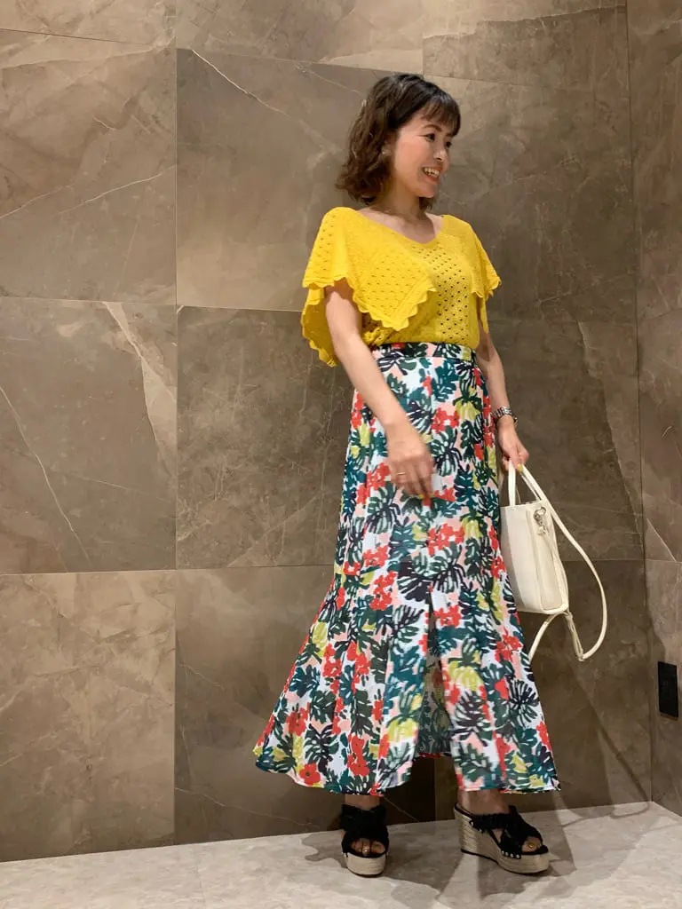 GRACE CONTINENTAL 穐山　香織 コーディネート画像