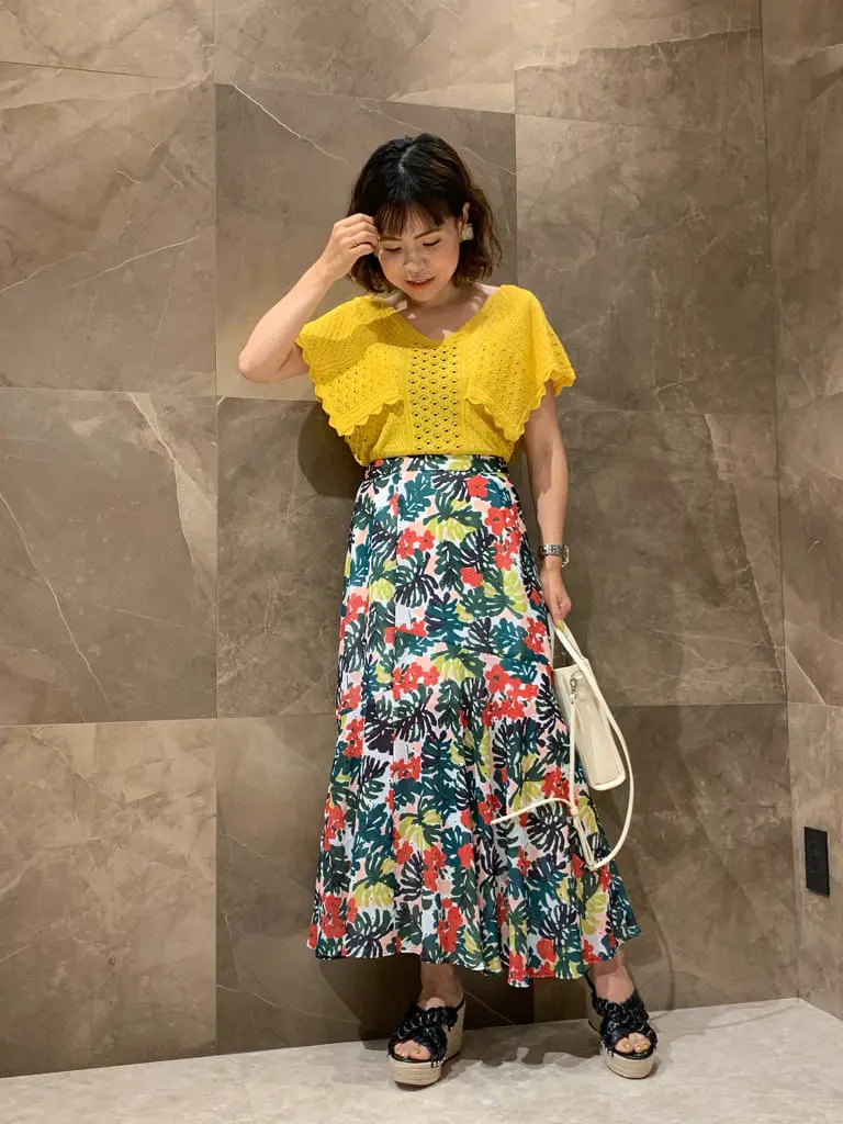 GRACE CONTINENTAL 穐山　香織 コーディネート画像