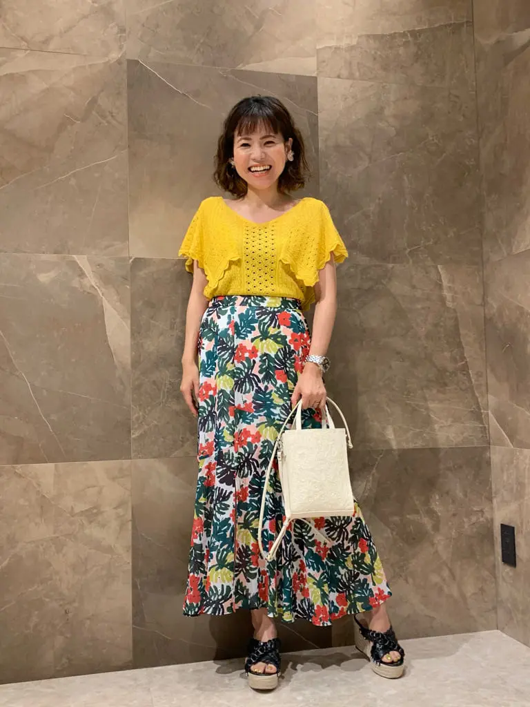 GRACE CONTINENTAL 穐山　香織 コーディネート画像