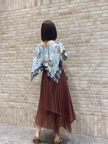 GRACE CONTINENTAL MOMOKO コーディネート画像