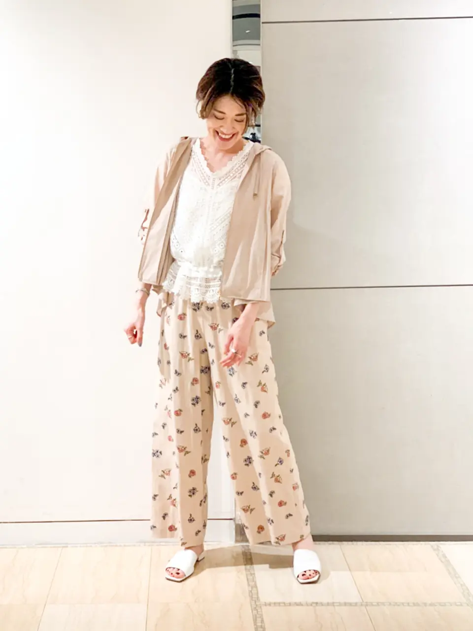 GRACE CONTINENTAL 今野　志保 コーディネート画像