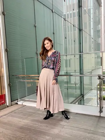 GRACE CONTINENTAL 志田　悠 コーディネート画像