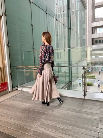 GRACE CONTINENTAL 志田　悠 コーディネート画像