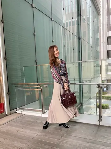 GRACE CONTINENTAL 志田　悠 コーディネート画像