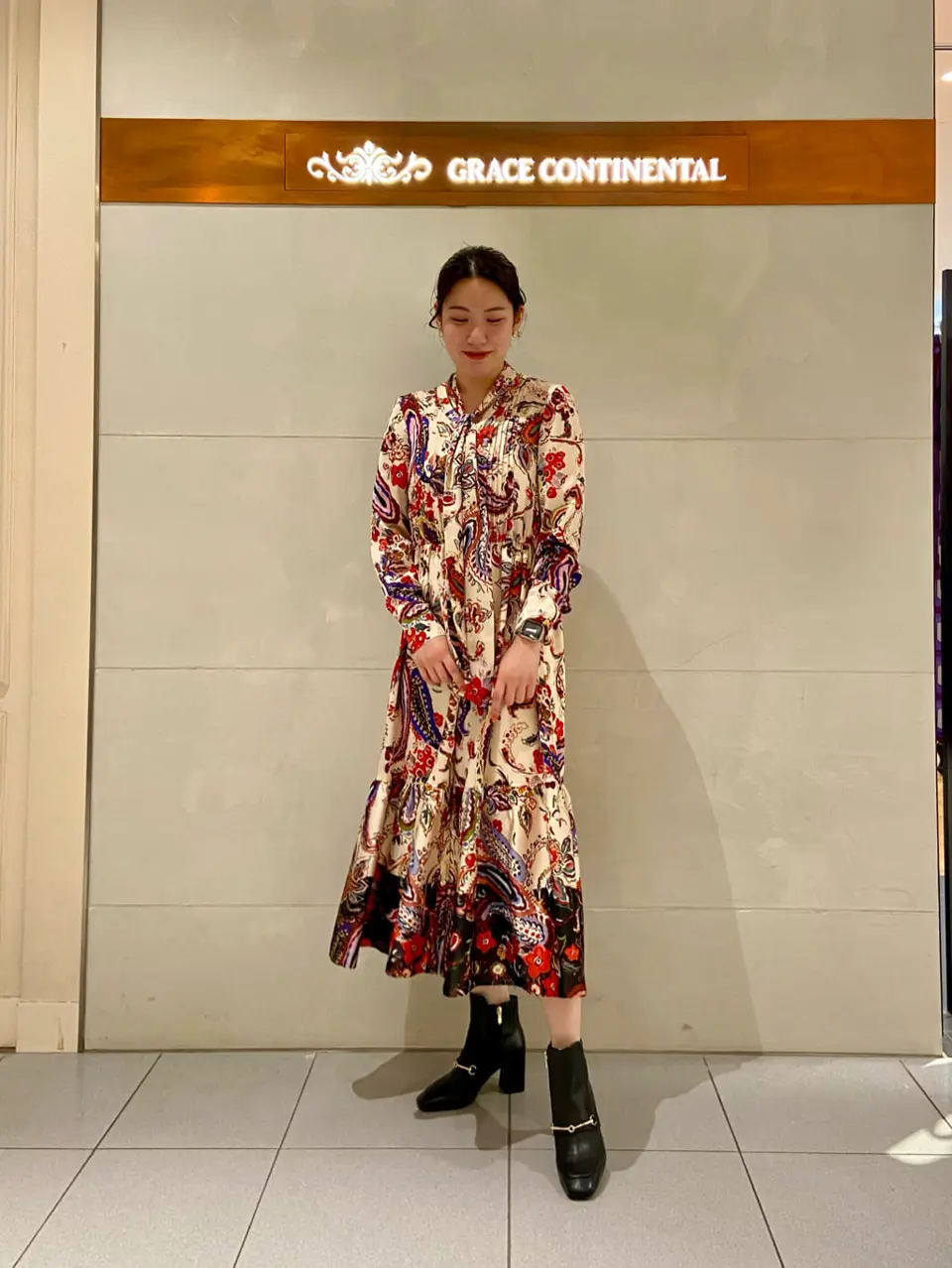GRACE CONTINENTAL Shiori コーディネート画像