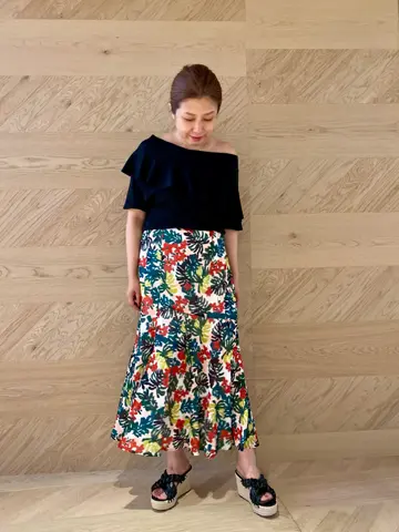 GRACE CONTINENTAL mai sakamoto コーディネート画像