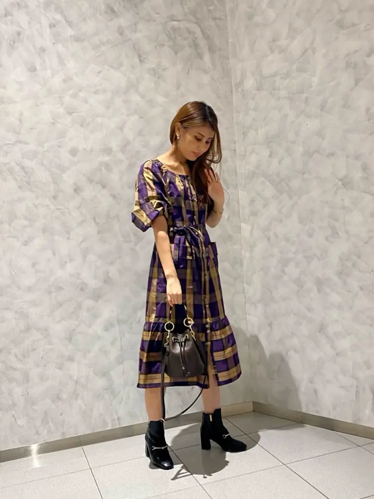 GRACE CONTINENTAL 志田　悠 コーディネート画像